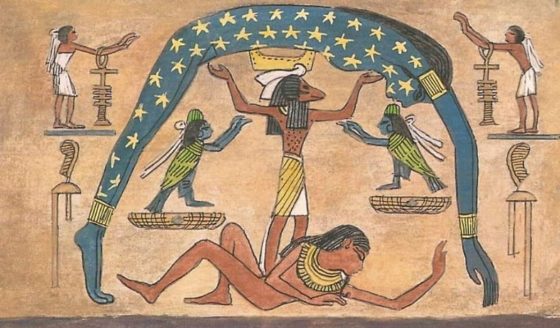 La déesse Nout / The godess Nut